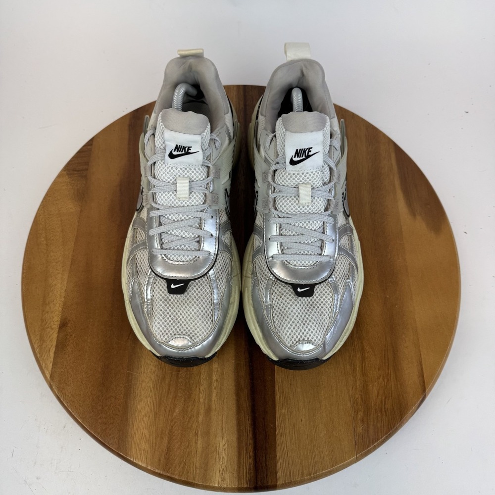 Mens Nike V2K Run Summit White Mesh Athletic Running Sneakers Shoes Size 11 M - Picture 4 of 8